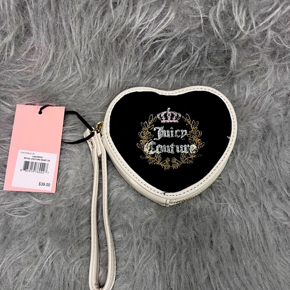 Juicy Couture Handbags - Juicy Couture Royal Couture Heart Shapped Wallet - NWT